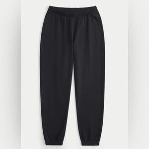 HOLLISTER Black Adjustable Rise Baggy Jogger Sweatpants
